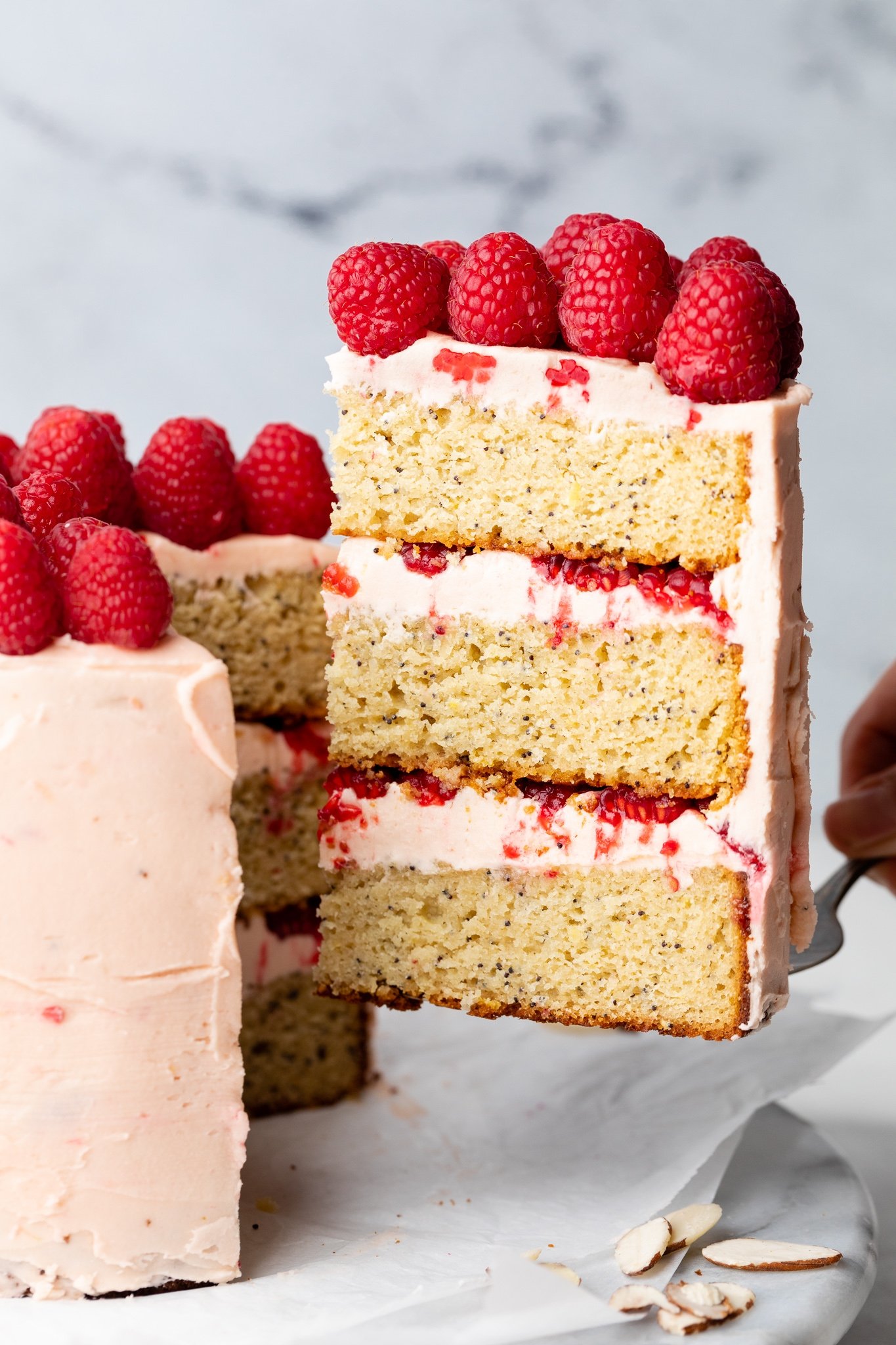 ¡Las mejores recetas del Día de San Valentín para una cita perfecta o una noche de chicas! Encontrarás increíbles recetas para el desayuno en la cama, aperitivos divertidos, maravillosos platos principales y toneladas de postres del Día de San Valentín para disfrutar con tus seres queridos. Tome una rebanada de pastel de limón y frambuesa del pastel.