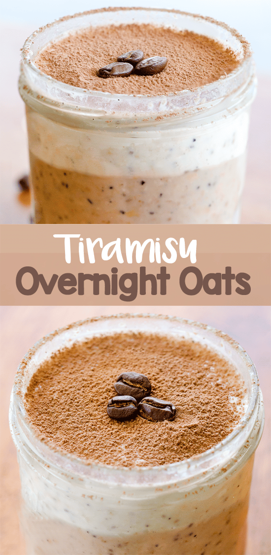 Tiramisu Overnight Oats - Chocolate Cathy 8 Saludable Desayuno Postre Avena