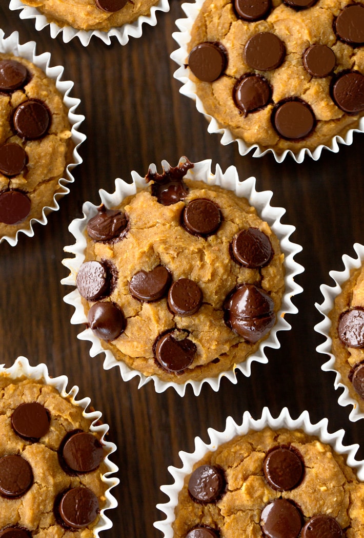 Muffins de calabaza en una licuadora: una receta sin harina ni aceite 3 Muffins de calabaza sin harina