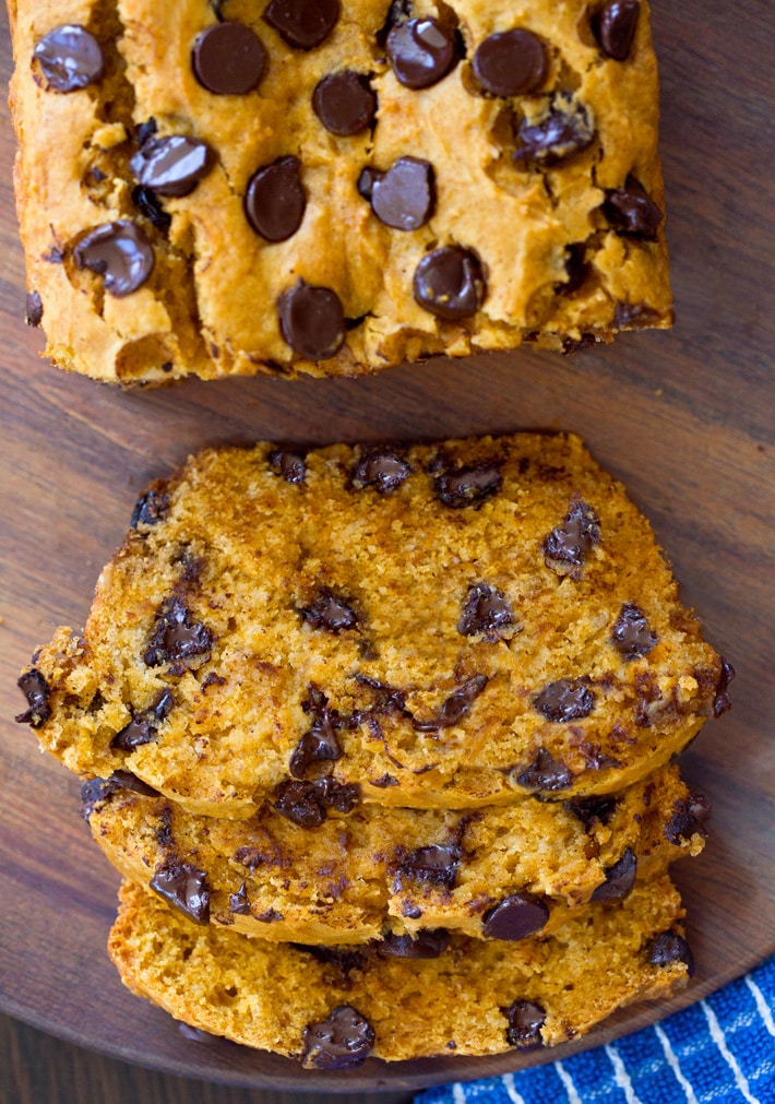 Pan de Calabaza Vegano - Katie Cubierto de Chocolate 3 El mejor pan vegano de calabaza para pastel