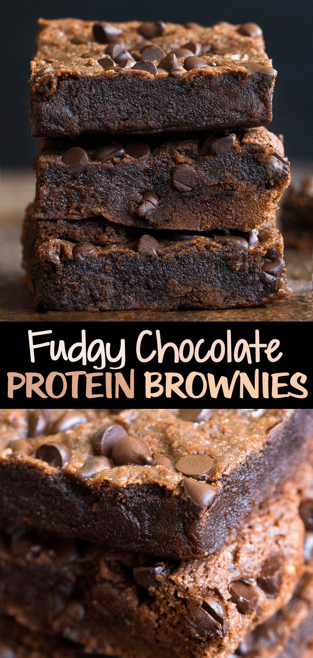 ¡Los brownies de proteínas son un delicioso postre saludable de chocolate! 2 svg%3E
