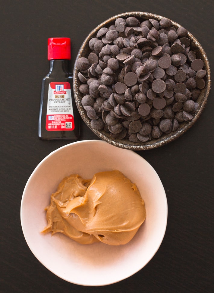 Fondant de chocolate y menta - Katie en chocolate 7 Ingredientes del dulce de menta con chispas de chocolate