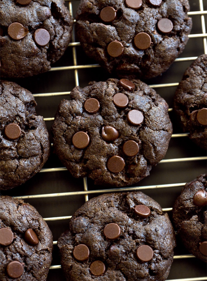 galletas con chispas de chocolate galletas con chispas de chocolate