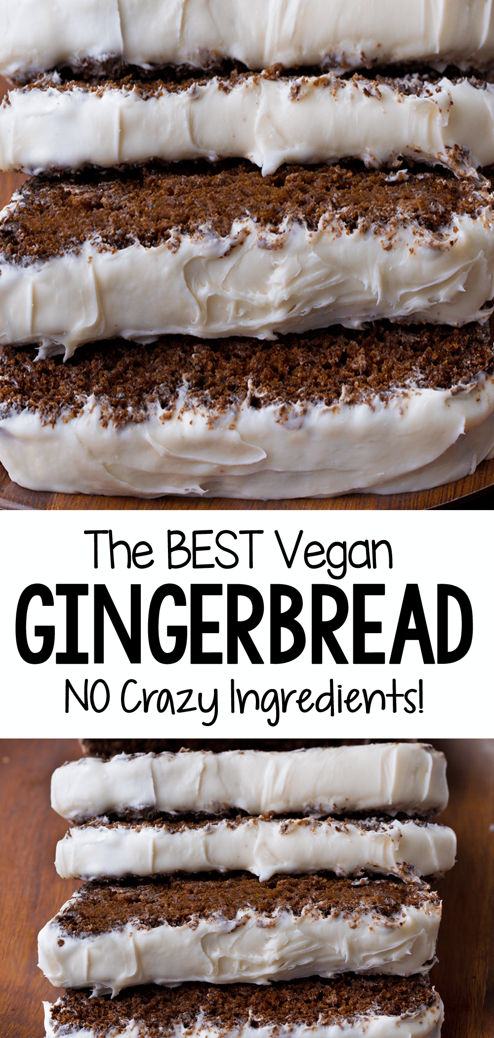 ¡Las galletas veganas de pan de jengibre son una receta navideña suave, jugosa y deliciosa! 2