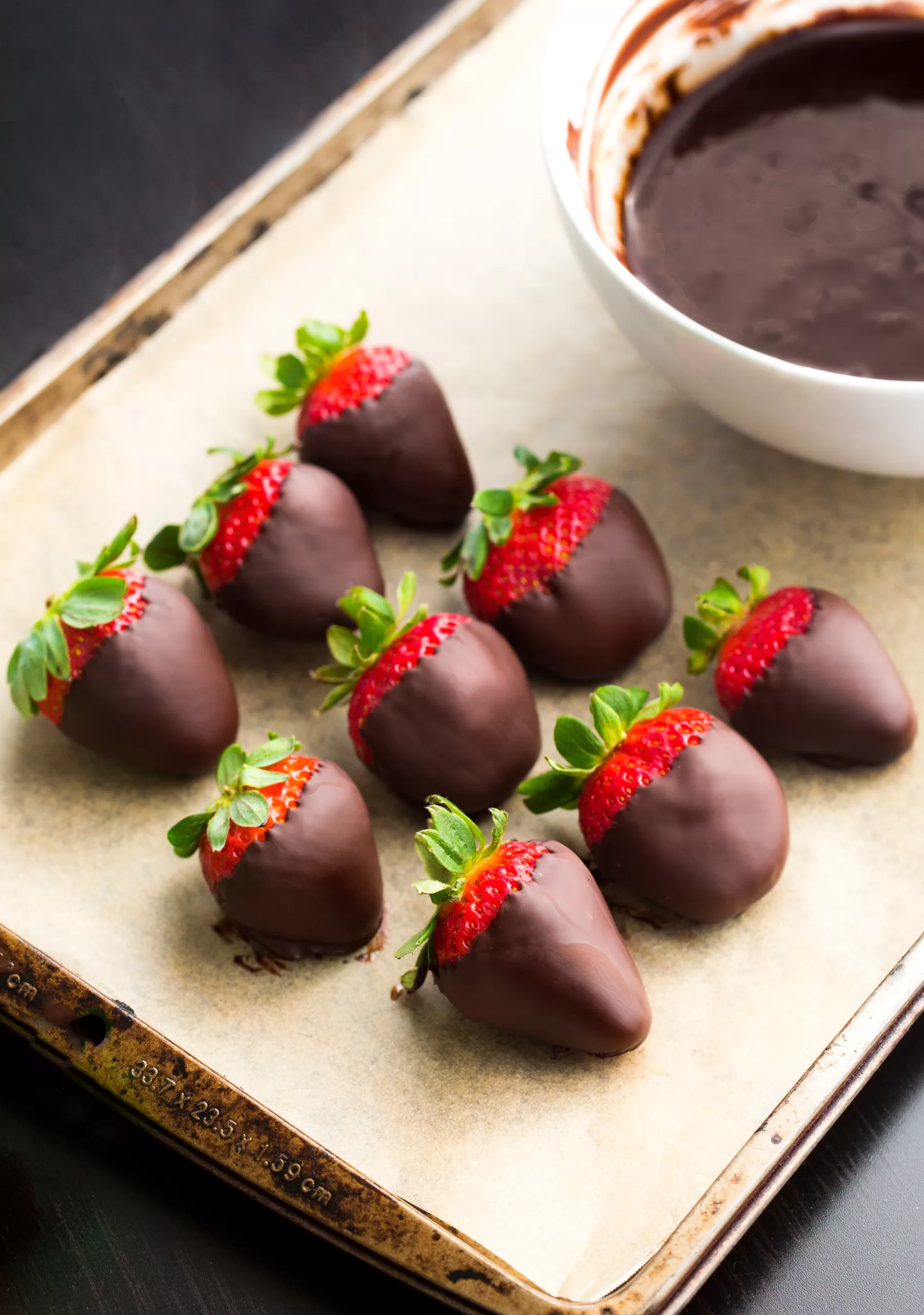 fresas en chocolate fresas en chocolate
