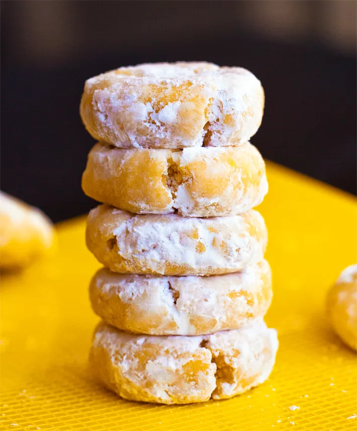 Receta de galletas cetogénicas de limón Receta de galletas cetogénicas de limón
