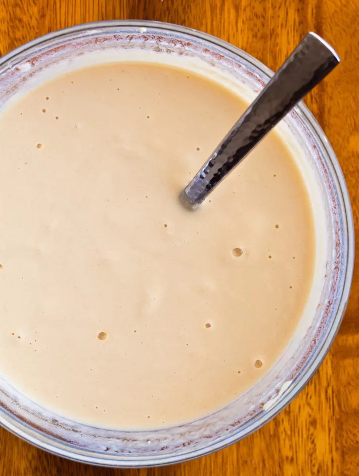 Masa proteica casera para tortitas Masa proteica casera para tortitas