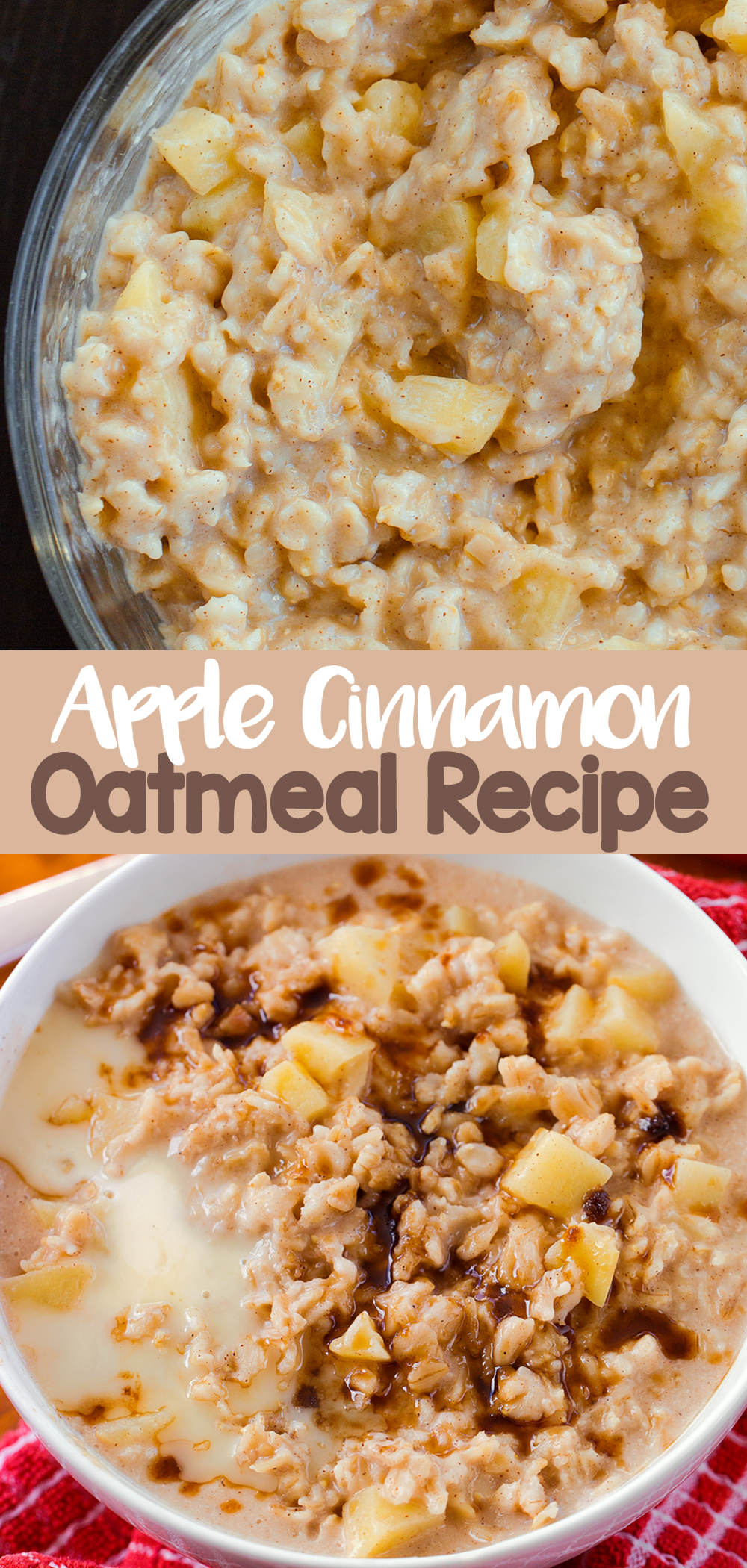 Avena con manzana y canela: ¡sabe a pastel de manzana para el desayuno! 2