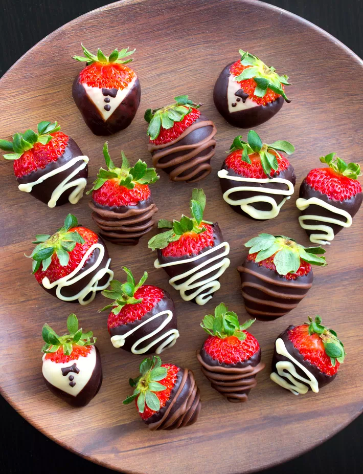 fresas en chocolate fresas en chocolate