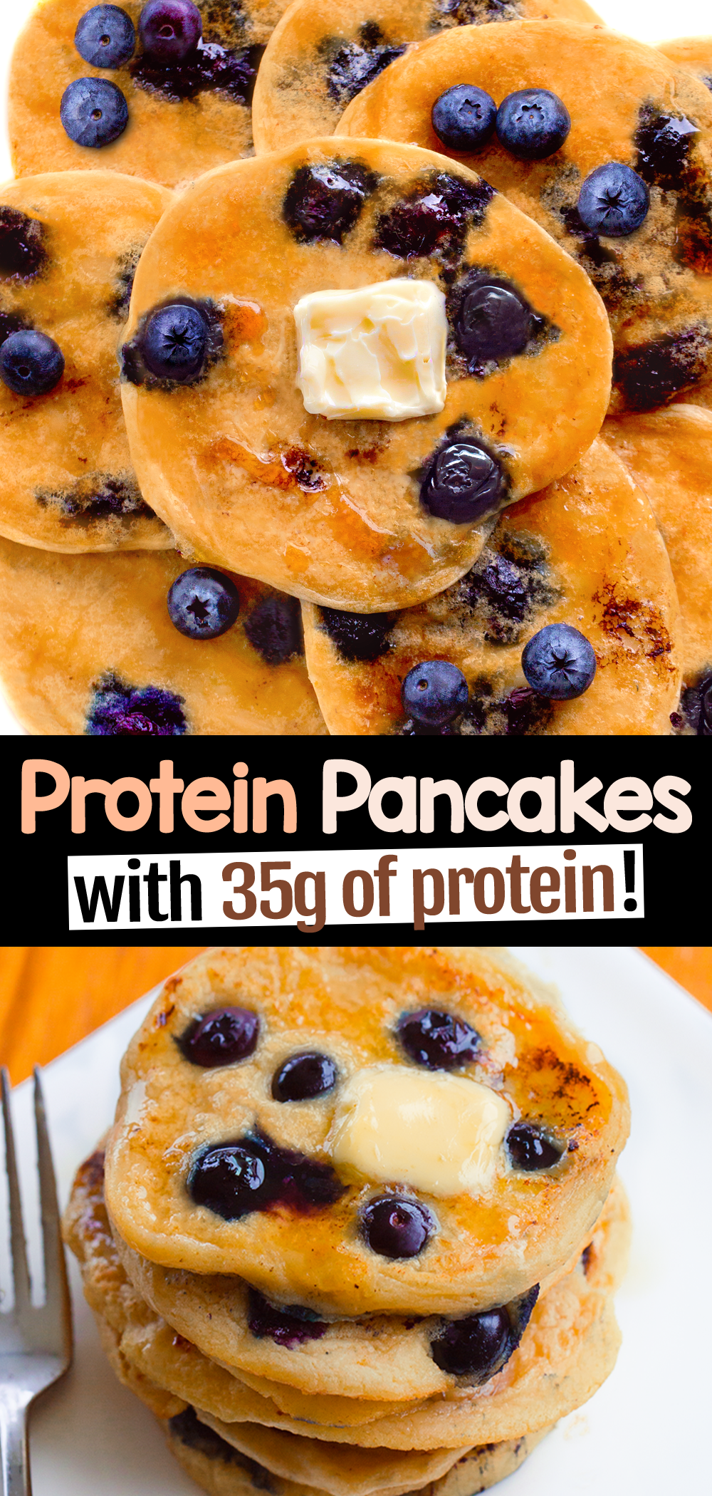 Panqueques de proteína vegana: ¡más de 30 gramos de proteína! 2