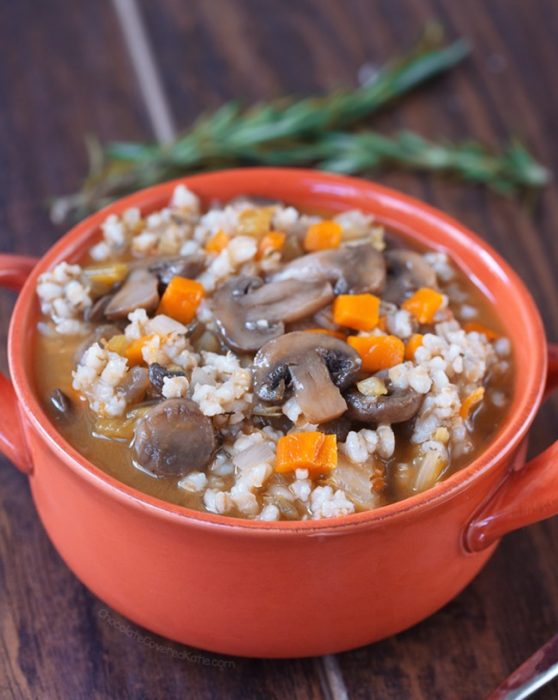 Pan de zanahoria (¡Receta saludable para el congelador!) 8 Sopa de champiñones saludable