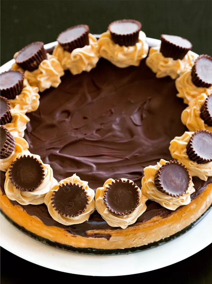 Postre de mantequilla de maní Reeses Postre de mantequilla de maní Reeses