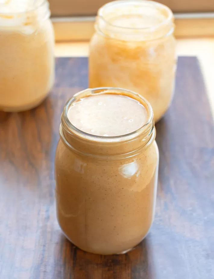 ¡Receta de batido de plátano y mantequilla de maní! 4