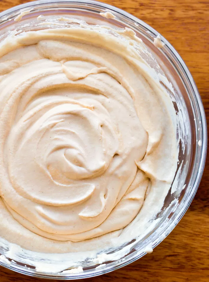 Mousse de postre con leche de coco Mousse de postre con leche de coco