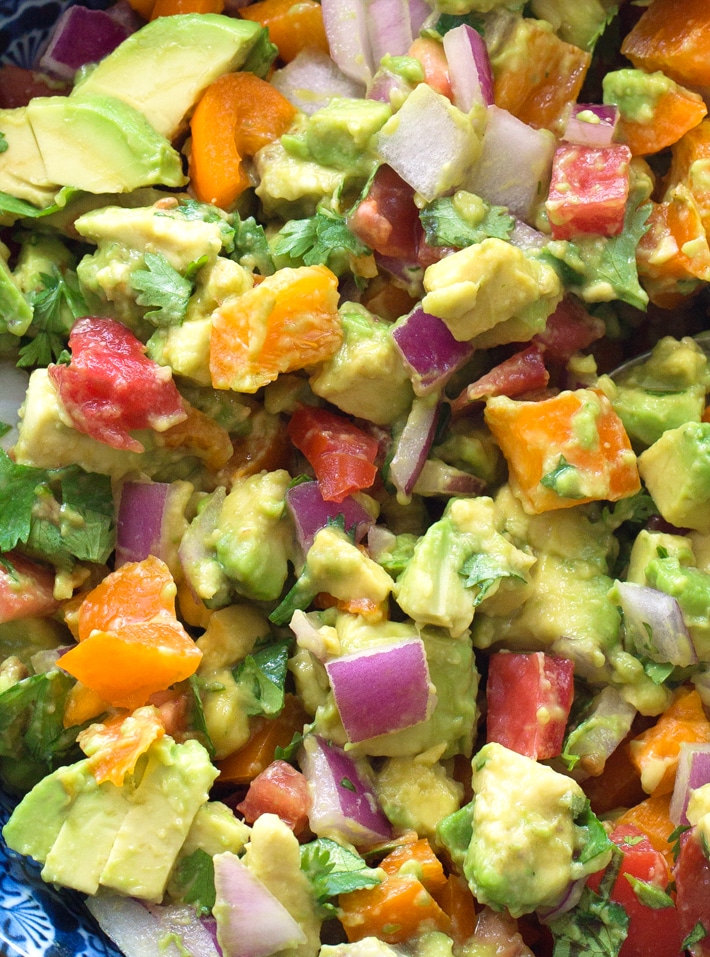 Receta de ensalada de aguacate Keto Summer Receta de ensalada de aguacate Keto Summer