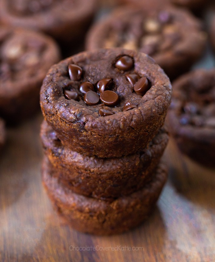 Dos bocados de brownie Dos bocados de brownie