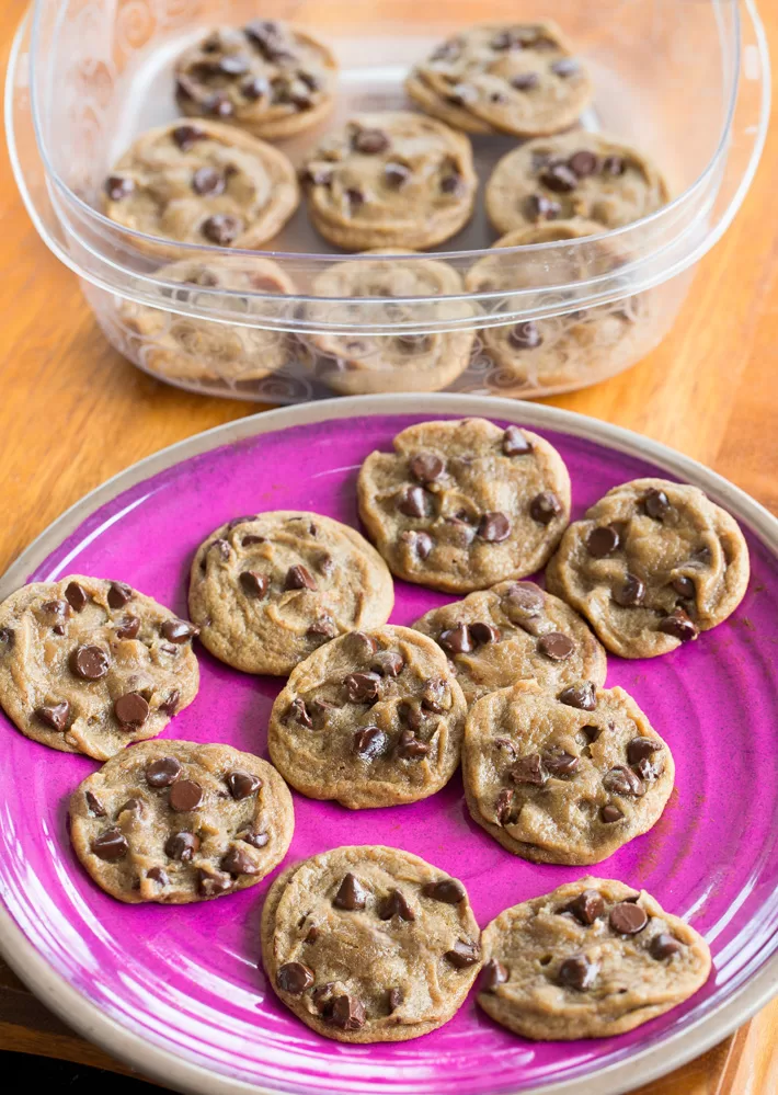 Cómo almacenar galletas con chispas de chocolate Cómo almacenar galletas con chispas de chocolate