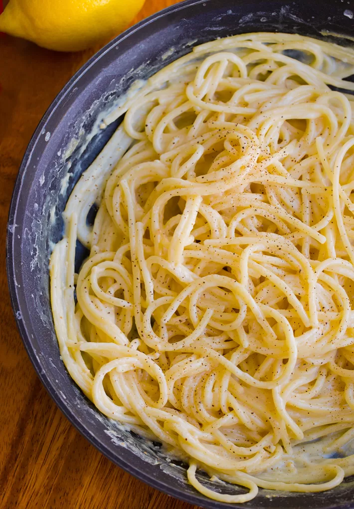 receta de espaguetis al limon receta de espaguetis al limon