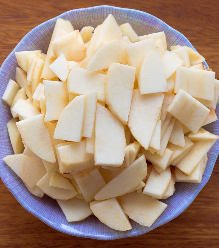 rebanadas de manzana rebanadas de manzana