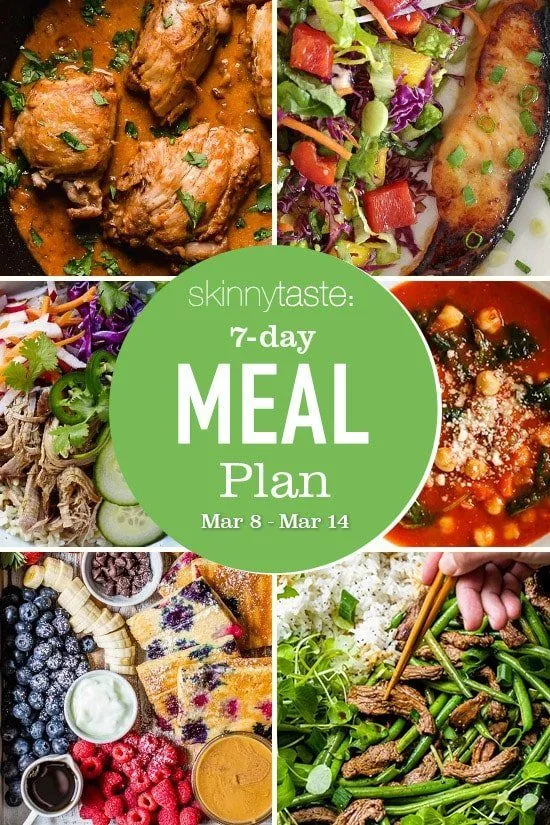 Plan de comidas saludables de 7 días (8 al 14 de marzo) 28 Skinnytaste