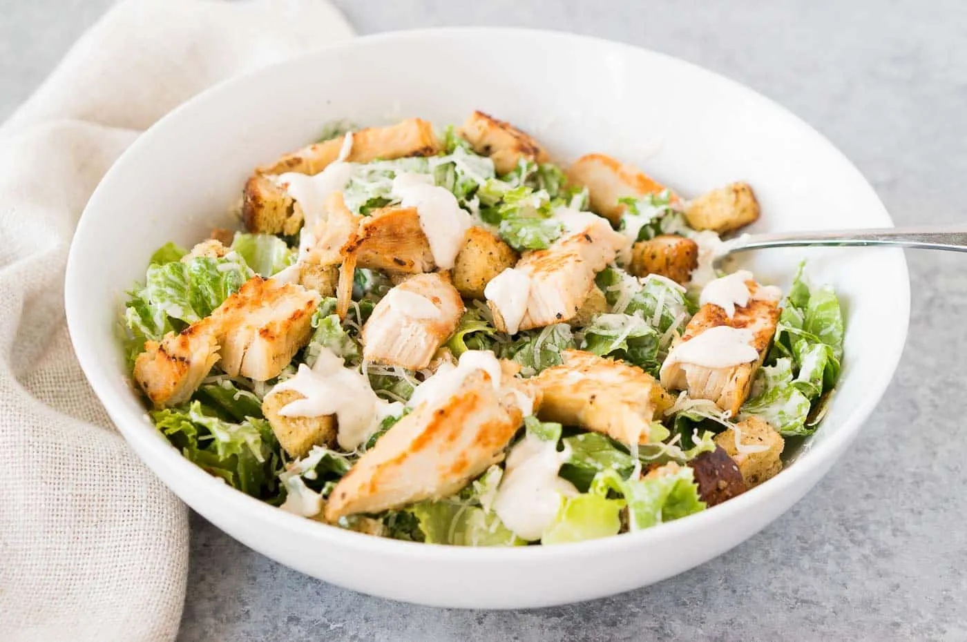 Ensalada César De Pollo |  Lo delicioso se encuentra con lo saludable