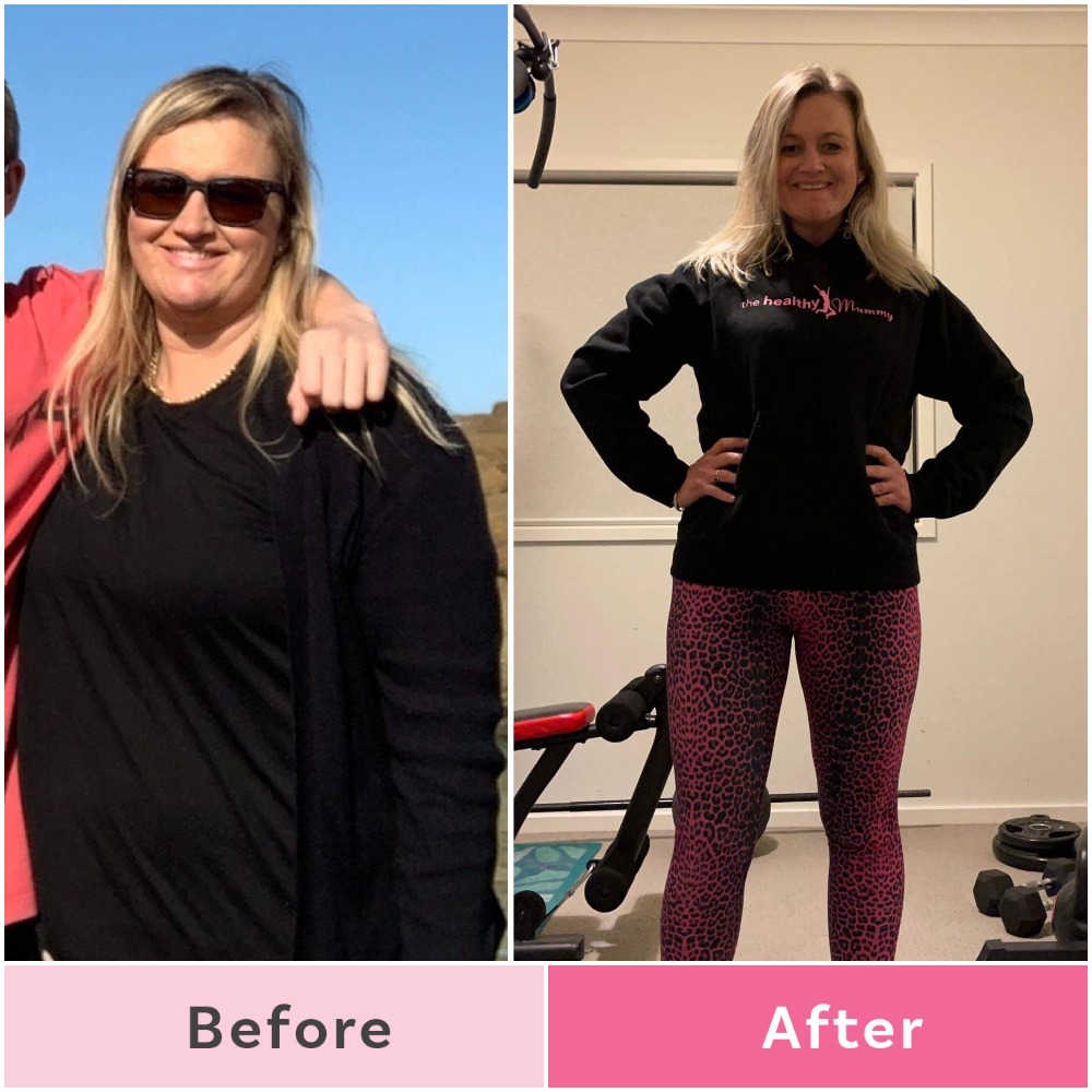 WOW!! This mum has lost 40kg in JUST 12 months!