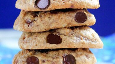 Las mejores galletas de chispas de chocolate saludables