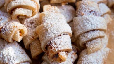 Homemade Rugelach Cookies With No Eggs