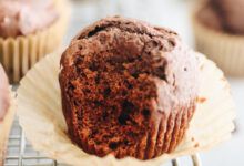 Los mejores muffins de chocolate y jengibre