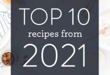 Las 10 recetas favoritas de los lectores en 2021