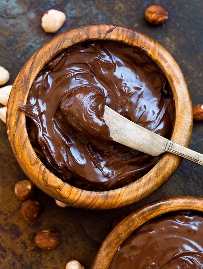 Cómo hacer crema de chocolate y avellanas Nutella