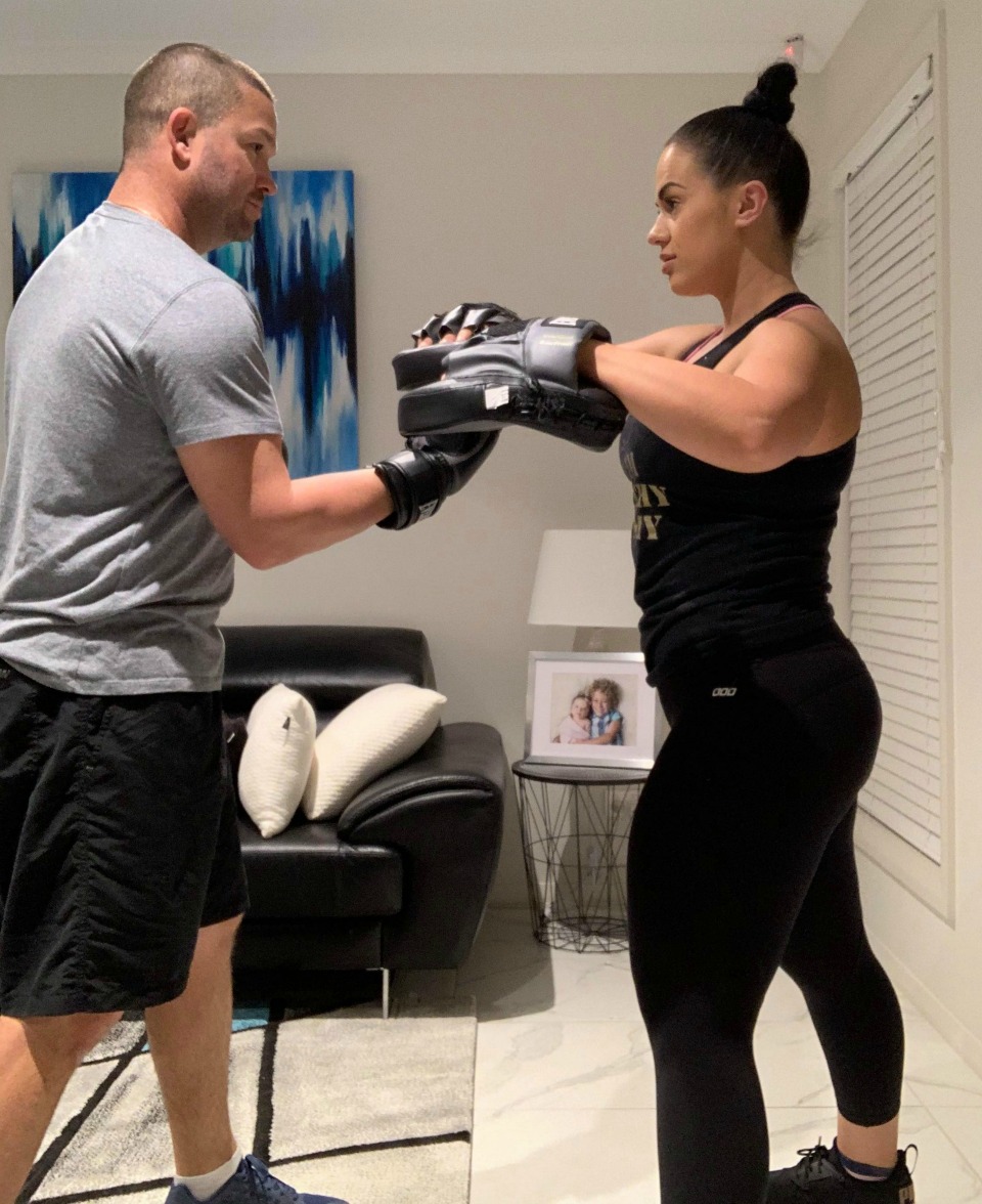 Jeff-y-Melissa-Timmer-boxeo-entrenamiento