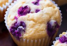 Easy Vegan Blueberry Muffins