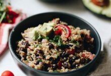 Get your Mexican fix with this healthy and easy Quinoa Taco Salad. This meal with inspire you to incorporate more plant-based meals into your life that are full of flavor and good-for-you ingredients.