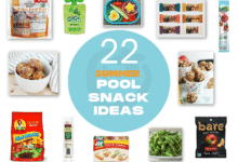 healthy summer pool snack ideas