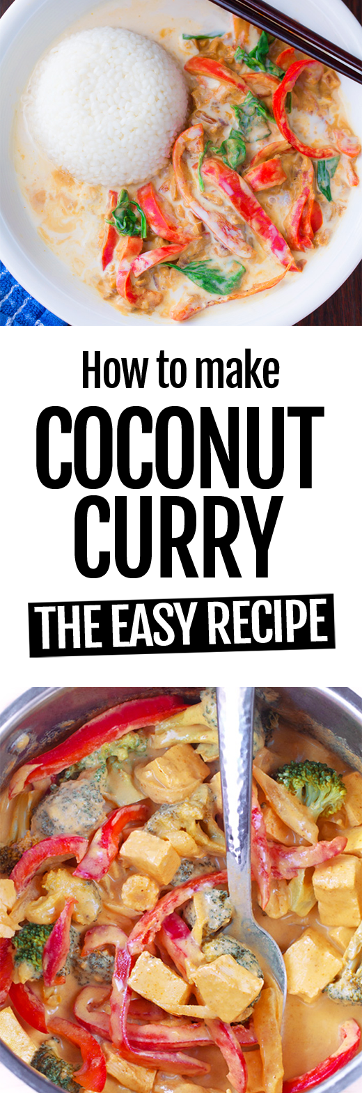 Cómo hacer la receta de curry de coco más fácil