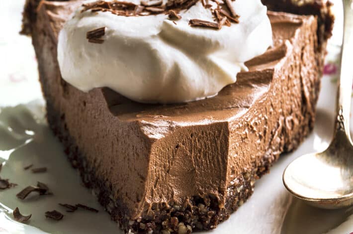 No Bake Vegan Chocolate Pie Recipe