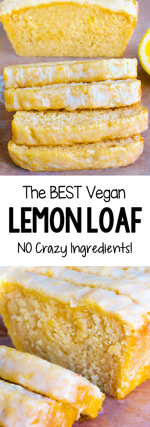 El mejor secreto para un pan de limón vegano saludable