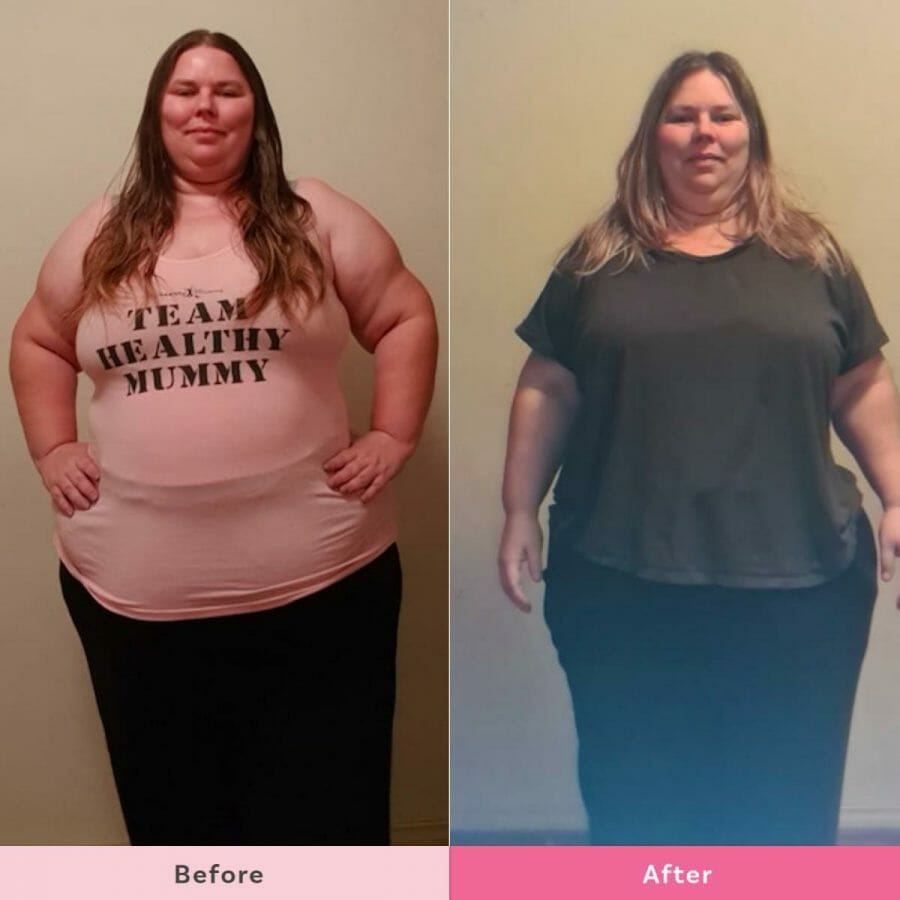Christine Hamman perdió 13 kg en un desafío de 12 semanas