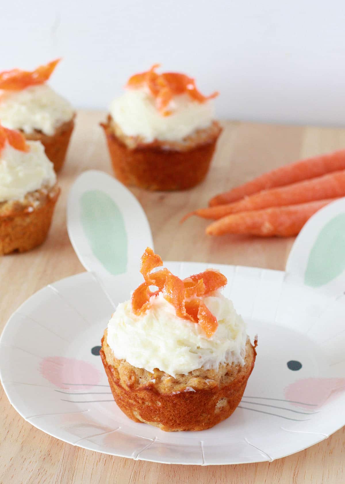 muffins de zanahoria