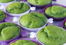 Muffins dulces de espinacas - ¡Aprobados para niños pequeños y niños!