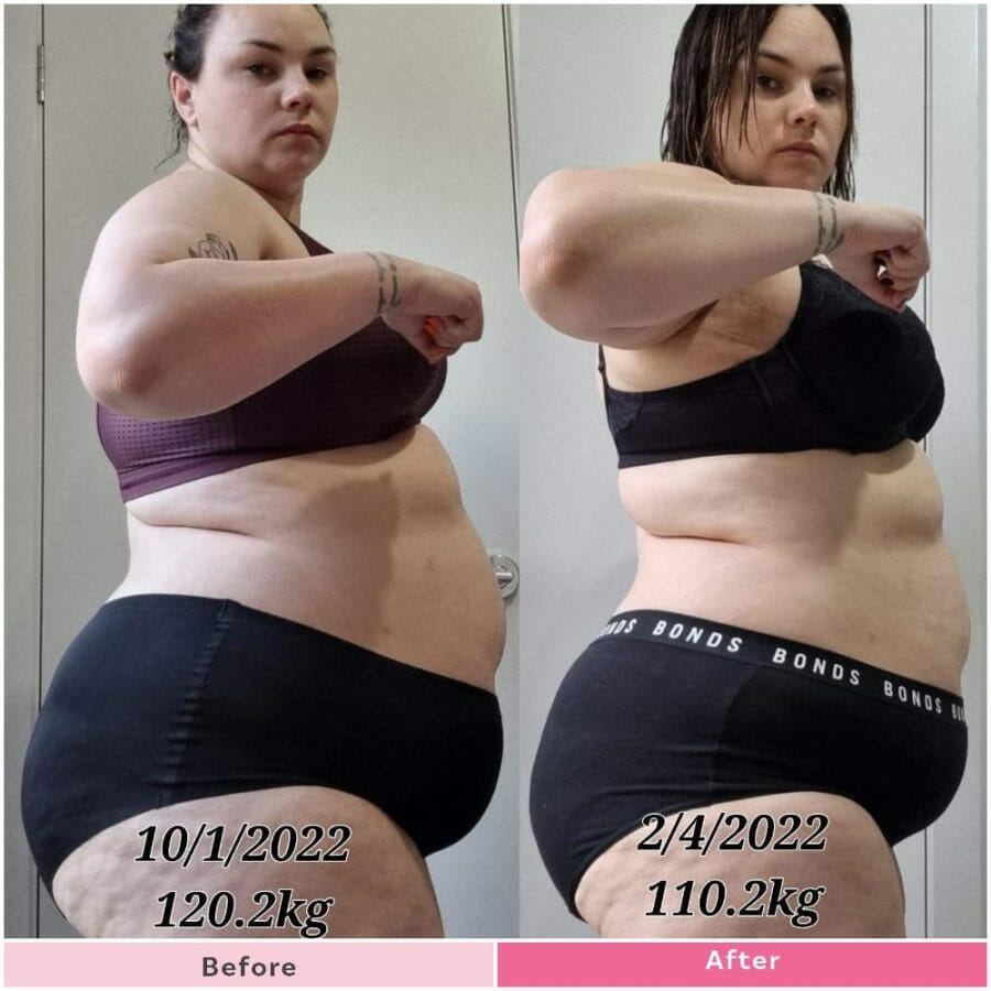 Cómo Kate perdió 10 kg en el desafío de 12 semanas