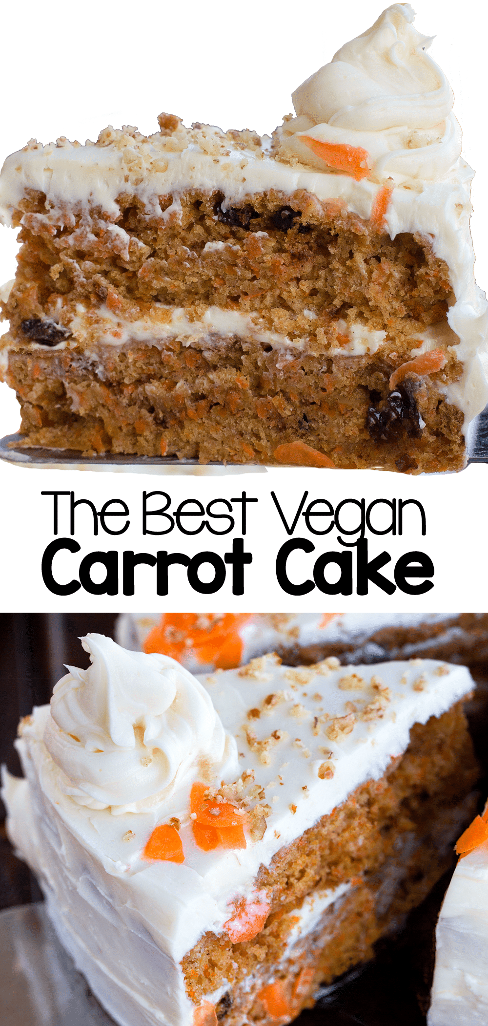 Receta de pastel de zanahoria vegano ¡el mejor glaseado vegano