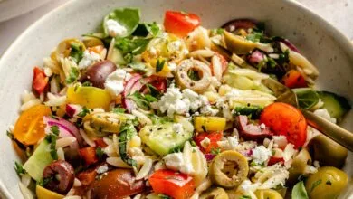 Ensalada Herby Orzo | Cocina ambiciosa
