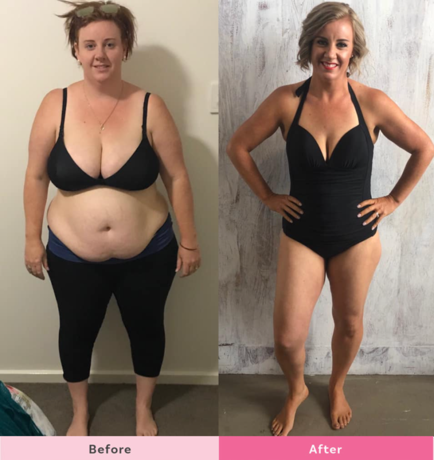 Hannah-Pech-38kg-antes y después de la pérdida de peso
