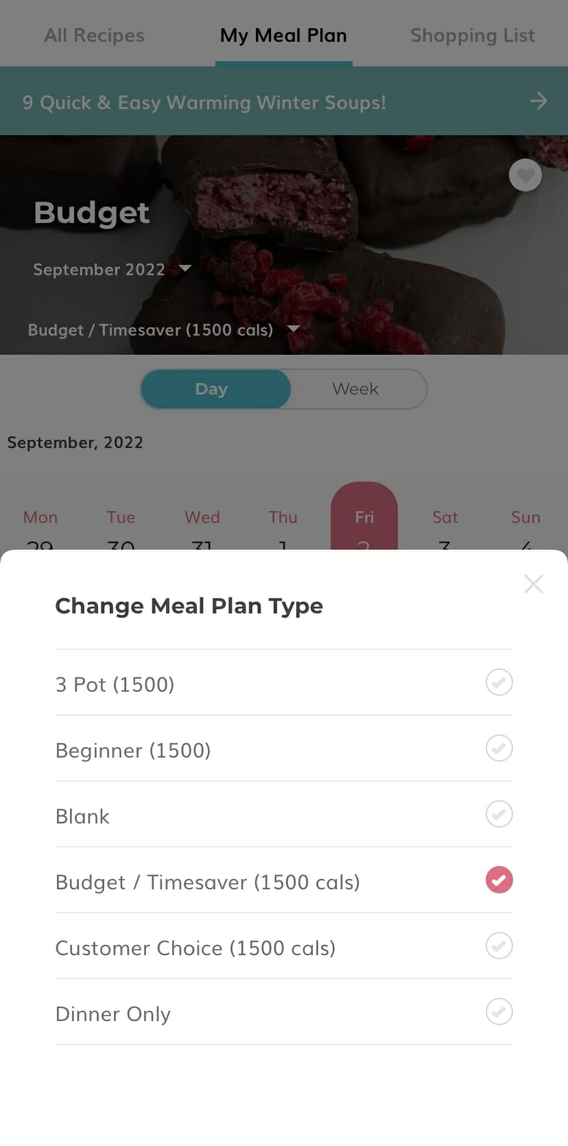 1660565856 417 Como personalizar diferentes planes de comidas en la aplicacion