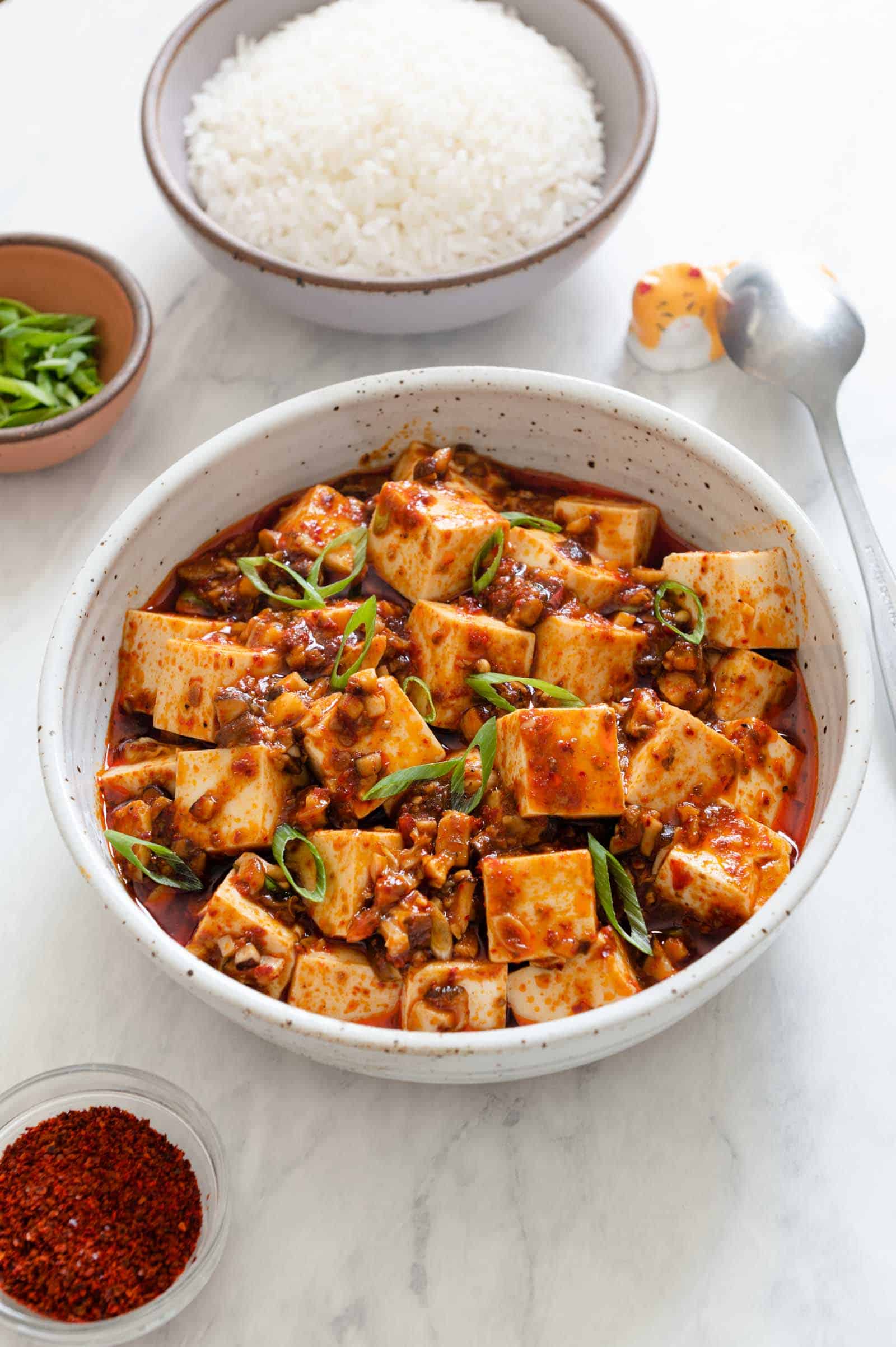 Tofu Mapo Vegetariano