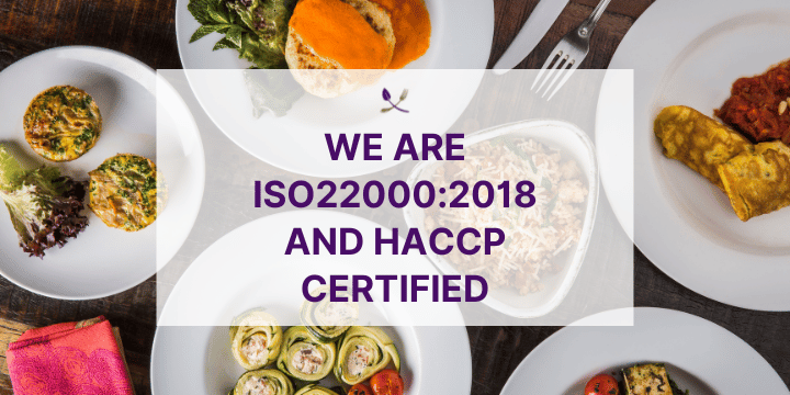Ahora tenemos la certificacion ISO220002022 y HACCP