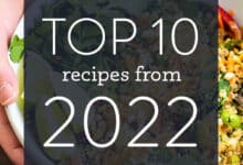Las 10 recetas favoritas de los lectores en 2022