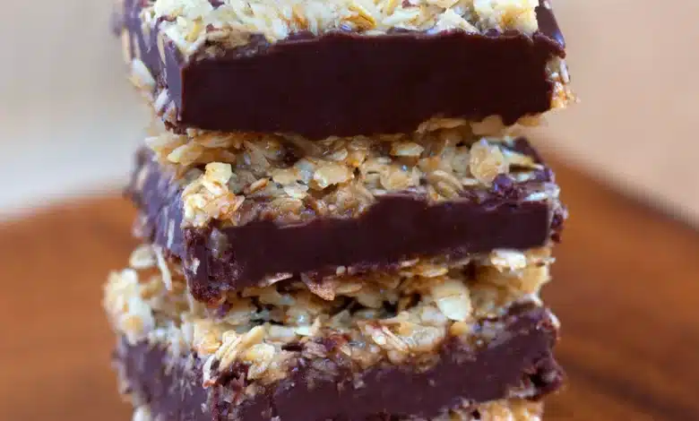 Chocolate Oatmeal Fudge Bar Recipe